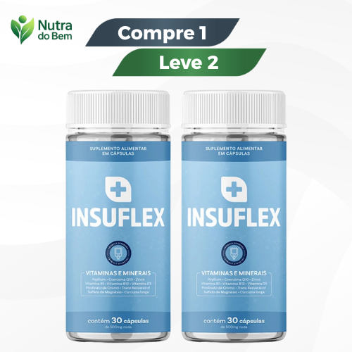 Insuflex - Suplemento Natural / Promoção Compre 1 Leve 2 + Frete Grátis