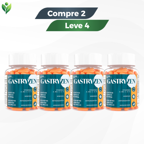Gastryzen - Conforto Digestivo e Saúde Metabólica / Promoção Compre 1 Leve 2 + Frete Grátis