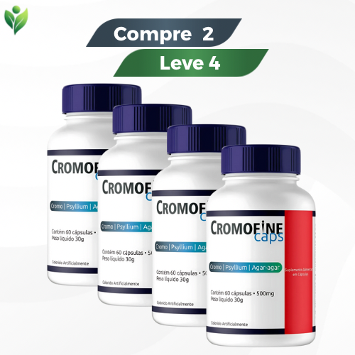 Cromofine Caps - Metabolismo Acelerado / Promoção Compre 1 Leve 2 + Frete Grátis!