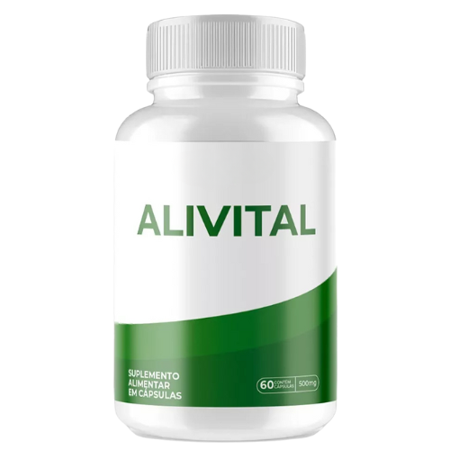 Alivital 60 Cápsulas - Suporte Natural para Alívio de Tensões e Dores - Compre 1 Leve 2 + Frete Grátis