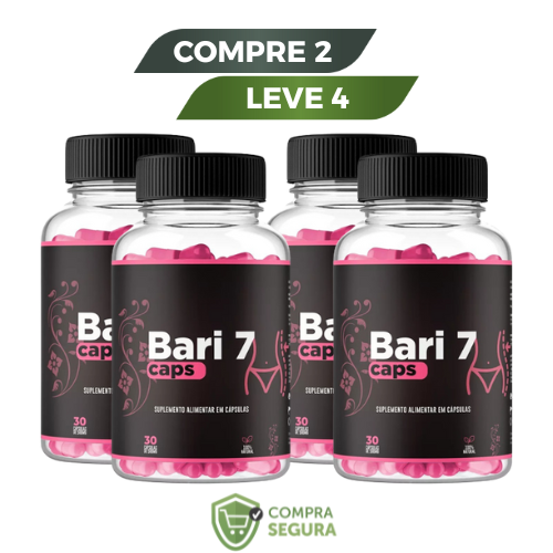 Bari7 Caps - 30 Cápsulas Original + Frete Grátis